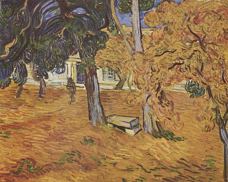 Vincent Van Gogh Park des Spitals oil painting picture